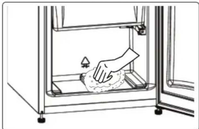Infiniton FG159D - Proceso de descogelacion del congelador - 1