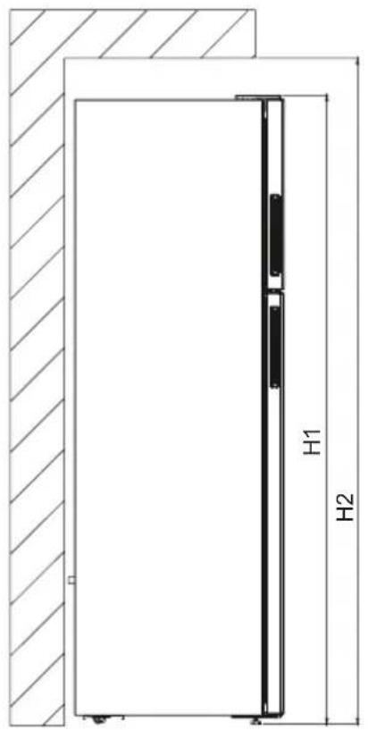 Infiniton FG159D - Dimensiones - 1