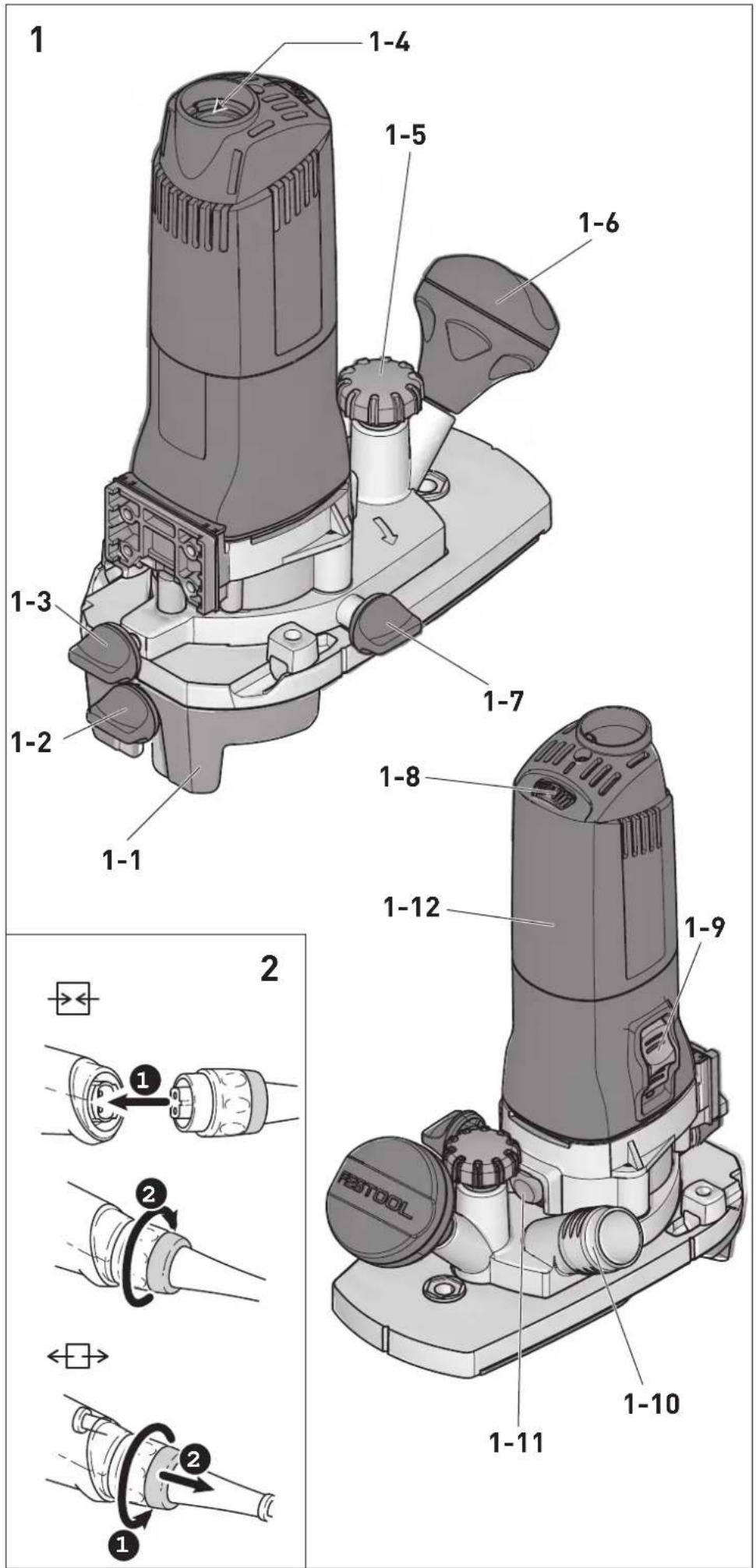 FESTOOL MFK 700 EQB - MFK 700 EQ MFK 700 EQ/B - 2