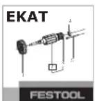 FESTOOL MFK 700 EQSet - Niebezpieczeństwo zranienia, porażenie prądem - 2