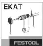 FESTOOL DSCAG 125 FH - Опасность травмирования, удар током - 2