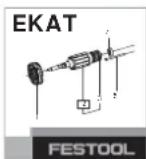 FESTOOL DSCAG 125 FH - Verletzungsgefahr, Stromschlag - 2