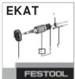 FESTOOL DSCAG 125 FH - Gevaar voor letsel, elektrische schokken - 2