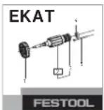 FESTOOL DSCAG 125 FH - Niebezpieczeństwo zranienia, porażenie prądem - 2