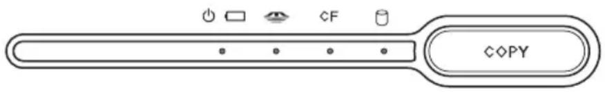 SONY HDPSM1 - Signification des témoins lumineux - 1