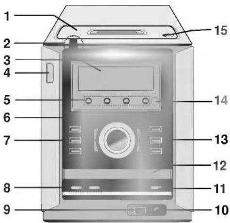 LG LXU250A - 前方/後方圖板 - 1