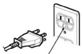 LG MV174SC - MISE EN GARDE - Une mauvaise utilisation de la prise avec broche de mise à la terre pourrait désenter un risque de chic electrique. - 1