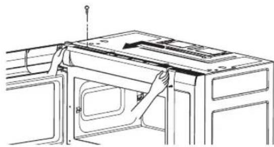 LG LMV2055ST - OVEN LIGHT REPLACEMENT - 1