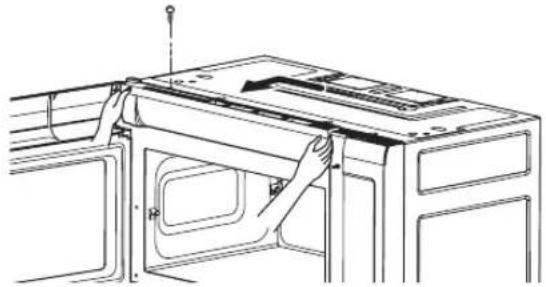 LG LMV2055ST - REMPLACEMENT DE LA LAMPE/VEILLEUSE OU DE LA TABLE DE CUISSON - 2