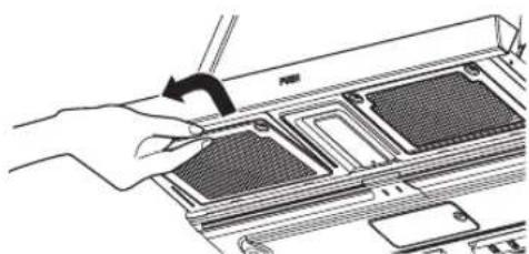 LG LMV2055ST - CLEANING THE GREASE FILTERS - 2