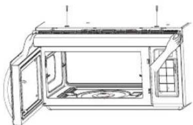 LG LMV1813SW - REMPLACEMENT DE LA LAMPE DU FOUR - 1