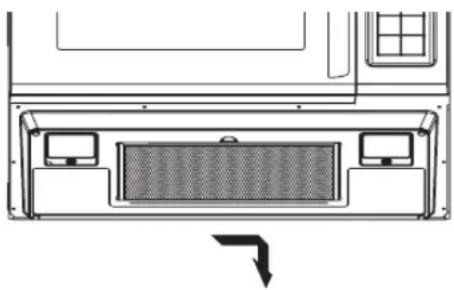 LG LMV1813SW - NETTOYAGE DES FILTRES À GRAISSE - 1