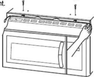 LG LMV1681SB - REMPLACEMENT DE L'AMPOULE DE LA CAVITÉ INTERNE DU FOUR - 1