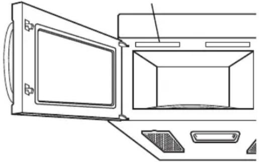 LG LMV1631SW - LOCATION OF MODEL NUMBER - 1