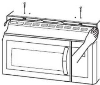 LG LMV1600SW - NETTOYER LES FILTRES POUR LA GRAISSE - 4