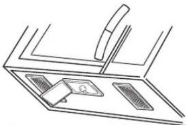LG LMV1600SW - REEMPLACEMENT DE LA LUMIÈRE/VEILLEUSE DE LA HOTTE - 1
