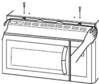 LG LMV1611SW - CHARCOAL FILTER REPLACEMENT - 1