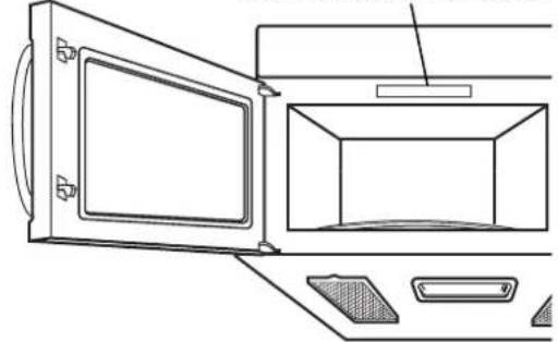 LG LMV1680DS - LOCATION OF MODEL NUMBER - 1