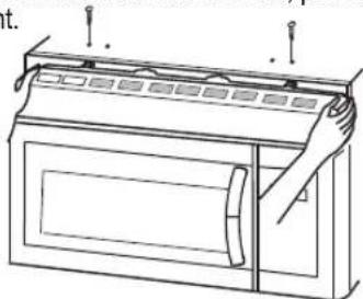 LG LMV1611ST - REMPLACEMENT DE L'AMPOULE DE LA CAVITÉ INTERNE DU FOUR - 1