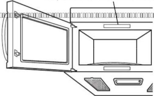 LG LMV1680DB - EMPLACEMENT DU NUMERO DE MODELE - 1