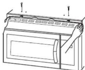 LG LMV1680DB - CHARCOAL FILTER REPLACEMENT - 1