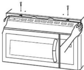 LG LMV1631ST - CHARCOAL FILTER REPLACEMENT - 1
