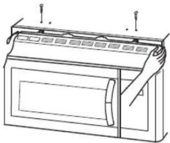 LG LMV1600SB - NETTOYER LES FILTRES POUR LA GRAISSE - 4