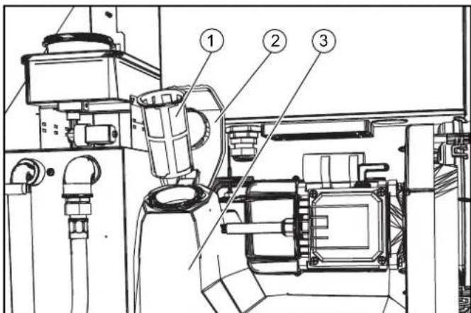 Kärcher SB MC 2 - WWE-Oil: pulire il filtr di carburante - 1