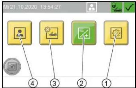 Kärcher SB OB - Menú Ajustes - 1