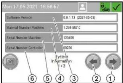 Kärcher SB OB - Меню System Information - 1