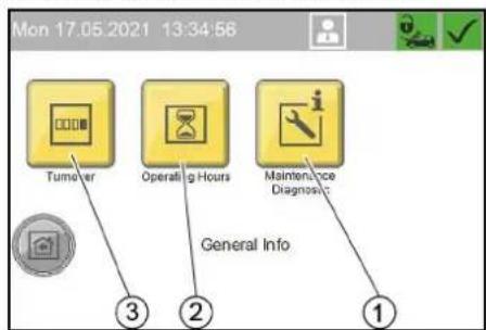 Kärcher SB OB - Меню General Info - 1