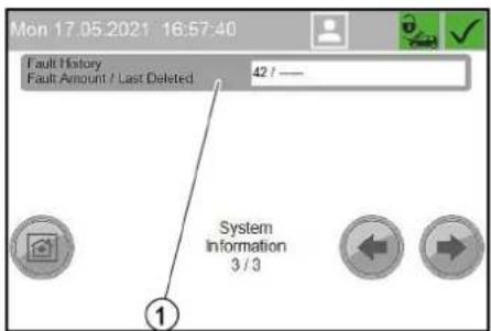 Kärcher SB OB - Menu System Information - 3