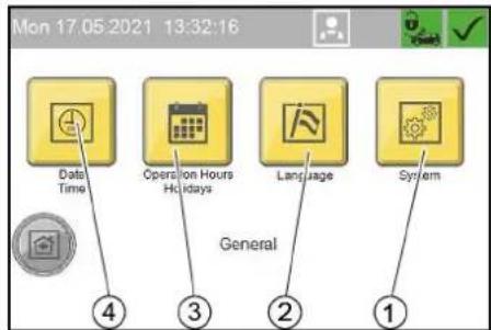 Kärcher SB OB - Menu Généralités - 1