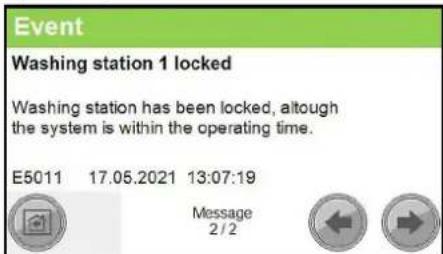 Kärcher SB OB - Menü Operation Hours - 3