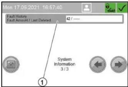 Kärcher SB OB - Menu System Information - 3