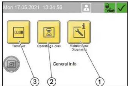 Kärcher SB OB - Menú Info general - 1
