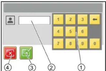 Kärcher SB OB - Meny User Administration - 1