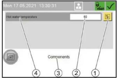 Kärcher SB OB - Menu Components - 1