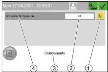 Kärcher SB OB - Меню Components - 1