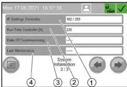 Kärcher SB OB - Valikko System Information - 2