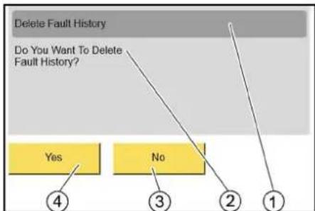 Kärcher SB OB - Меню Fault History - 2