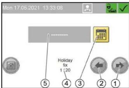 Kärcher SB OB - Menu Operation Hours Holidays - 3