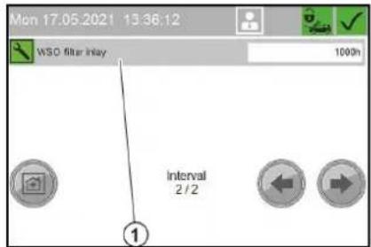 Kärcher SB OB - Меню Interval - 2