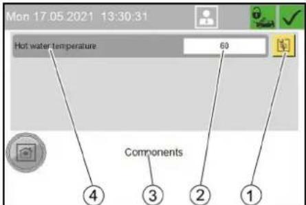 Kärcher SB OB - Menü Components - 1