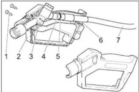 Kärcher SB MU - Lubrifier le pistolet de giclage à main - 1