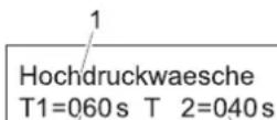 Kärcher SB MU - Programm Laufzeiten - 1