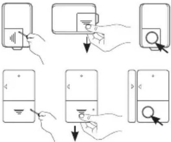 Illustration showing a hand interacting with a device via a lock, demonstrating step-by-step instructions for using a digital interface.