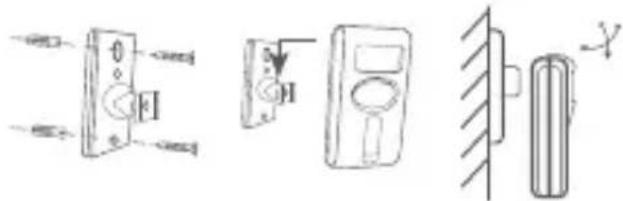 CHACON 34044 - Wall installation of the control unit - 1