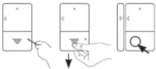 CHACON 34045 - Batterij installatie: Afstandsbediening - 4