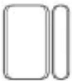CHACON 34036 - Door/window opening sensor (x2) - 2